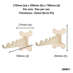 6 Rod Rack - JIMMY - Image 3