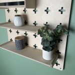 Rack and Roll | Pegboard Shelving Rack
