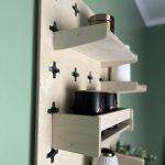 Rack and Roll | Pegboard Shelving Rack