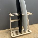 Rack and Roll | Freestanding Surfboard Vertical Board Rack