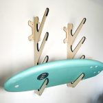 Rack and Roll | Horizontal 4 Surfboard Board Rack