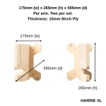 5 Skateboard Rack - HARRIE XL - Image 2