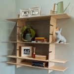 REN Multi-Shelf birch plywood wall shelving from Rack & Roll