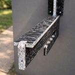 MONKS Ski & Fishing Rod Rack - Recycled Plastic Wall Mount Storage - Image 3